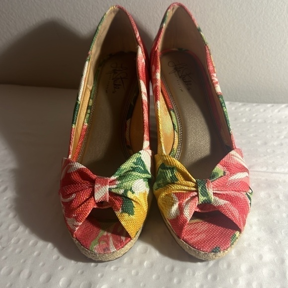 Life Stride soft system 8.5 wedges canvas - Picture 5 of 7